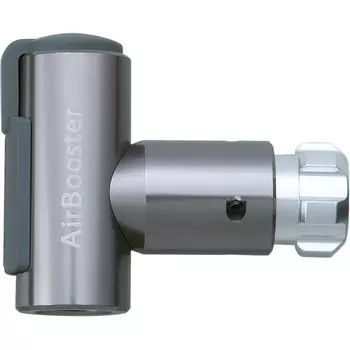 Насос AirBooster CO2 TOPEAK, серебристо-серый