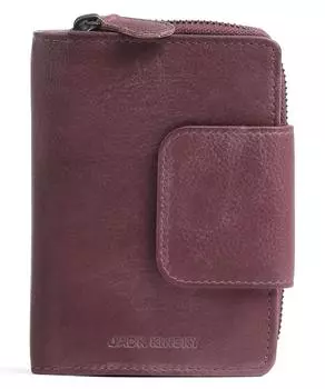 Nassau 511 RFID-кошелек из зерненой кожи Jack Kinsky, фиолетовый