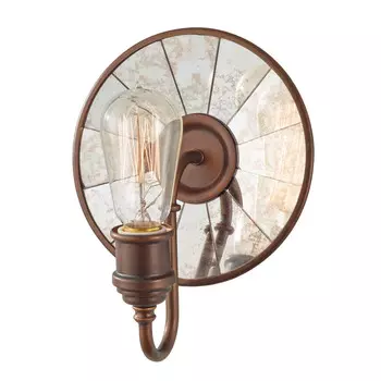 Настенная лампа Elstead Lighting, 19,7x24,8x15,3 см, цвет Bronzefarben