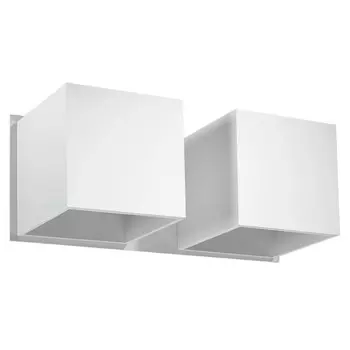 Настенная лампа famlights, 12x12x11 см, белый