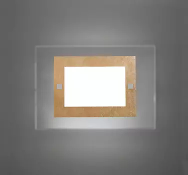 Настенная лампа Lumicom, 6x35x25 см, золотой