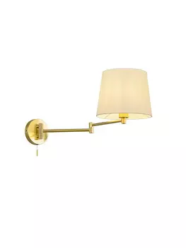 Настенная лампа Trio Leuchten, 32,5x25,5x69 см, белый/бронзовый