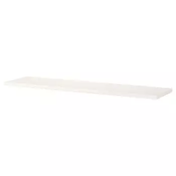 Настенная полка, белый, 120х30 см, BERGSHULT IKEA