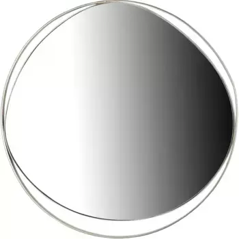 Настенное зеркало Casablanca by Gilde "Spiegel Schlichto", (1 шт.) 76х76х2 см, цвет champagnerfarben