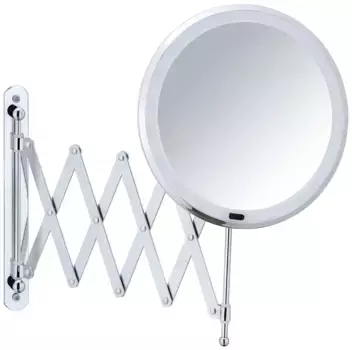 Настенное зеркало WENKO "Барона", (1 шт.) 20 см, цвет chromfarben