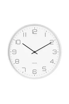 Настенные часы Karlsson, белый