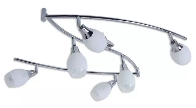 Настенные и потолочные направляющие Nve 6 шт.; Цвет: хром; белый, 1175242