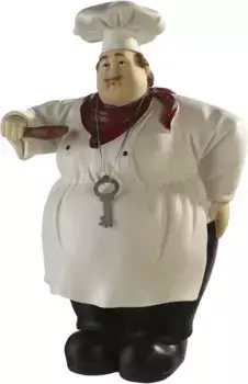 Настенный декор GILDE "Кошка для денег Луиджи" 22х31х16 см, белый