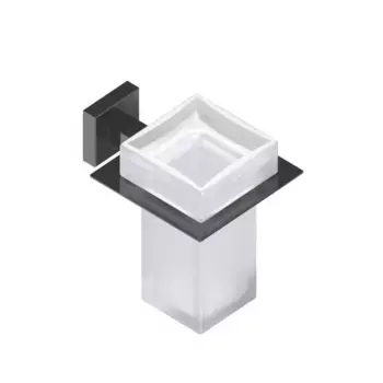 Настенный держатель для зубных щеток Niza Beltrn, черный