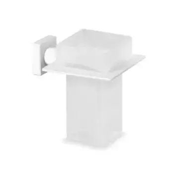 Настенный держатель для зубных щеток Praga Beltrn, белый