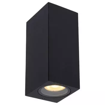 Настенный прожектор Lucide ZARO, черный