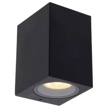 Настенный прожектор Lucide ZARO, черный