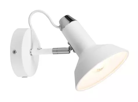 Настенный прожектор MeineWunschleuchte Industrial 1-flammig, Wei, белый