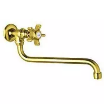 Настенный смеситель для Наполнения Кастрюли Rohl A1445 Country Kitchen, inca brass