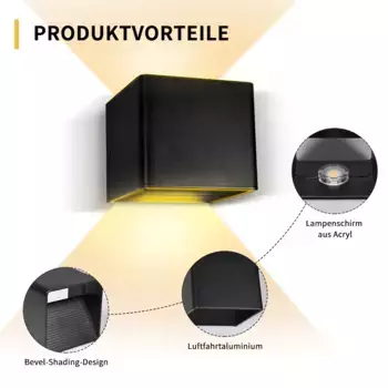 Настенный светильник 7MAGIC, черный