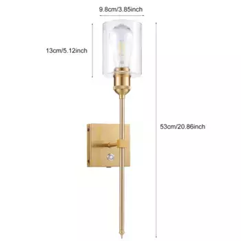 Настенный светильник Aibecy, золотой