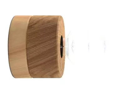 Настенный светильник ALMUT von Wildheim aus Eichenholz und Zirbe цвет eiche und zirbentne