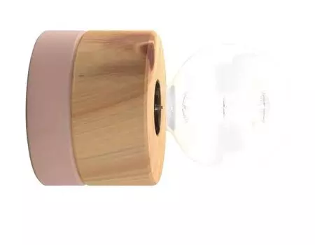 Настенный светильник ALMUT von Wildheim aus Zirbenholz цвет zirbentne und rosa