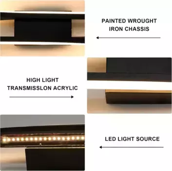 Настенный светильник Bedee, черный