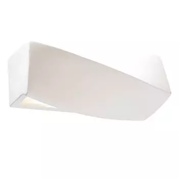 Настенный светильник, белая керамика, под покраску L 30 см etc-shop, белый