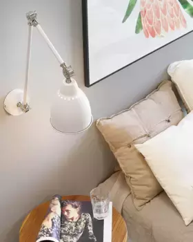 Настенный светильник Beliani, белый