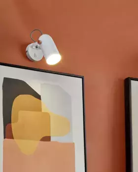 Настенный светильник Beliani, белый