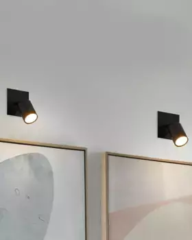 Настенный светильник Beliani, черный