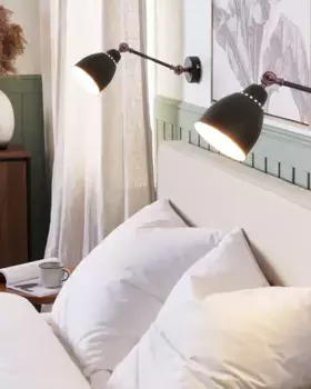 Настенный светильник Beliani, серый