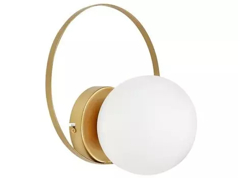 Настенный светильник Beliani SNOWY, золотой/белый