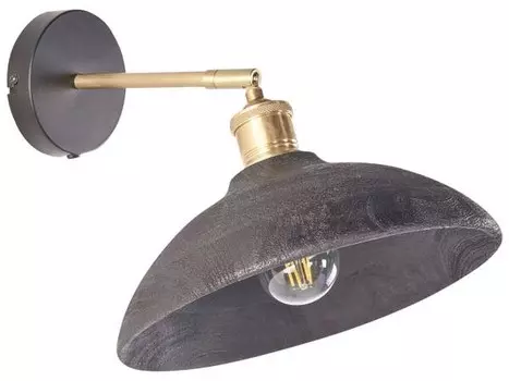 Настенный светильник Beliani YERALA цвет schwarz/messing