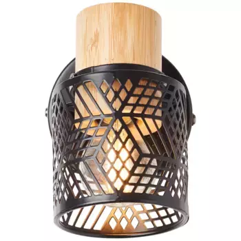 Настенный светильник BRILLIANT, черный