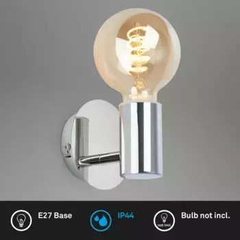 Настенный светильник Briloner, серебряный