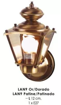 Настенный светильник Casa Padrino в ностальгическом стиле - Ностальгические настенные светильники