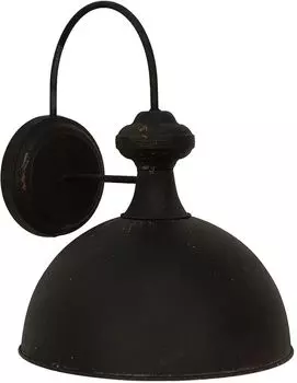 Настенный светильник Clayre & Eef 44x35x44 см, черный утюг Clayre&Eef