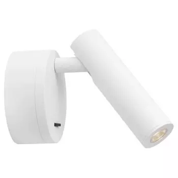 Настенный светильник click-licht.de CLIP, белый матовый