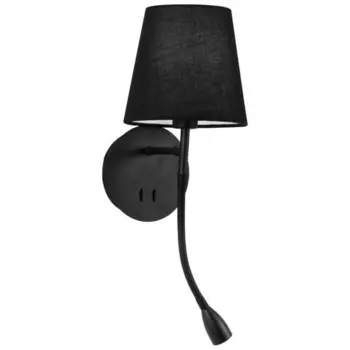 Настенный светильник click-licht.de NIA, черный