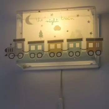 Настенный светильник Dalber для детской комнаты The Night Train E27 [ - Как новый], мультиколор