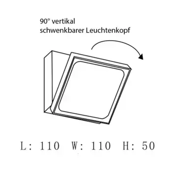 Настенный светильник Dapo Leuchten