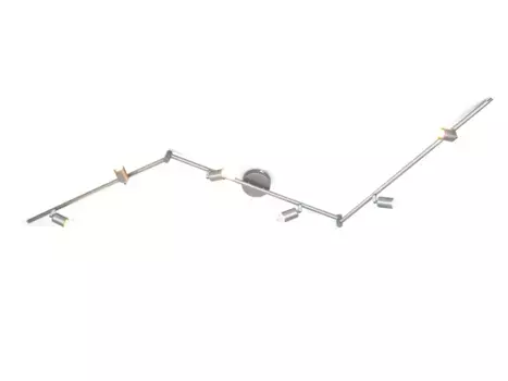 Настенный светильник Dapo Leuchten, серебряный