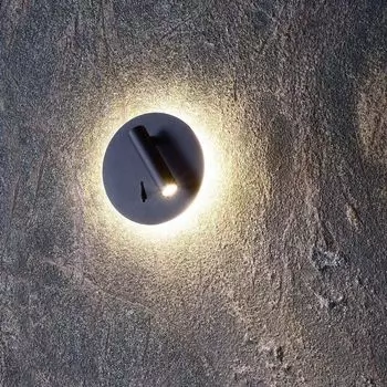 Настенный светильник Deko-Light, Brahe IV, 220-240 В переменного тока/50-60 Гц, мощность: 2,00 Вт / 4,80 Вт / 8,, черный