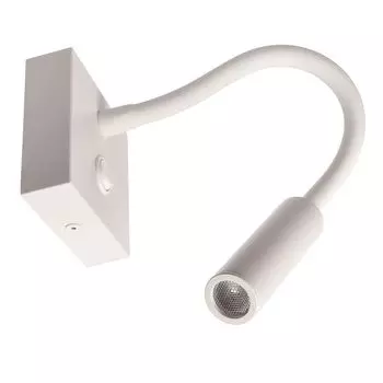 Настенный светильник Deko-Light накладного монтажа, Brahe I, 100-240 В переменного тока/50-60 Гц, мощность: 2,00 Вт / 3,30 Вт, белый