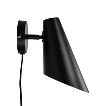 Настенный светильник декоративный настенный выключатель для прихожей гостиной Cale черный Dyberg Larsen