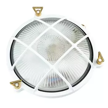 Настенный светильник для наружного освещения 21 см, белый E27 IP64, морское стекло, массив латуни, уличный светильник, настенный садовый светильник Licht-Erlebnisse