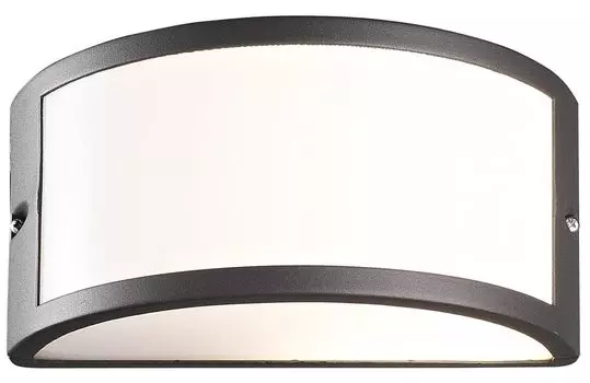 Настенный светильник для наружного освещения Basel из литого под давлением алюминия арт. Dapo Leuchten, черный