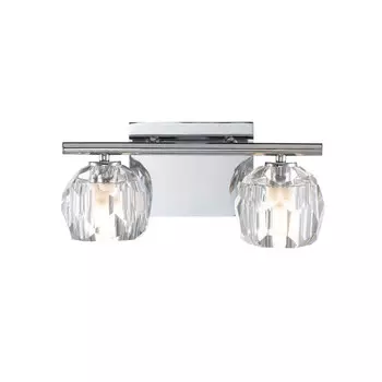 Настенный светильник для ванной комнаты Elstead Lighting, 33,4x16,6x15,2 см, хромированный