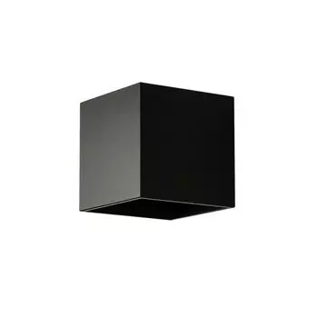 Настенный светильник для внутреннего освещения, черный G9 10 см, алюминий, современный настенный светильник вверх-вниз Licht-Erlebnisse