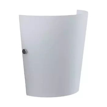 Настенный светильник для внутреннего освещения Lucande 'Calpurnia' белого цвета из стекла, белый