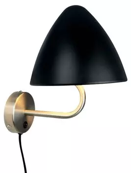 Настенный светильник Dyberg Larsen OULU цвет schwarz/stahl