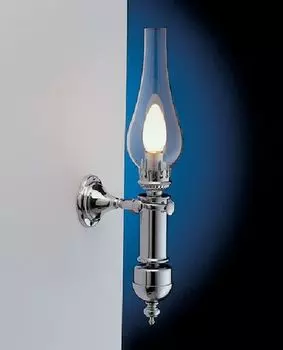 Настенный светильник E14 стекло латунь Настенный светильник в стиле модерн Licht-Erlebnisse