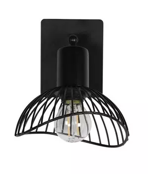 Настенный светильник ebuy24 Elsa, черный